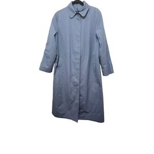 Vintage London Fog Main coats Blue Women Long Coat Size 14
